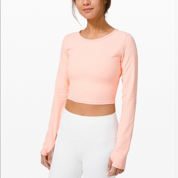 lululemon athletica Tops - Lululemon ever elated cropped long sleeve